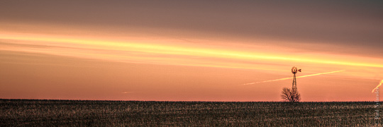 Windmill at Sunset ©Paul Nylander
